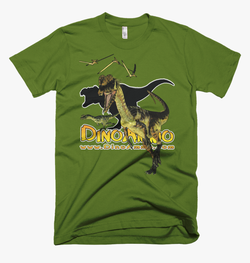 Dino Ammo Dilophosaurus Full Color Short Sleeve T Shirt - Reefkeeping Shirt, HD Png Download