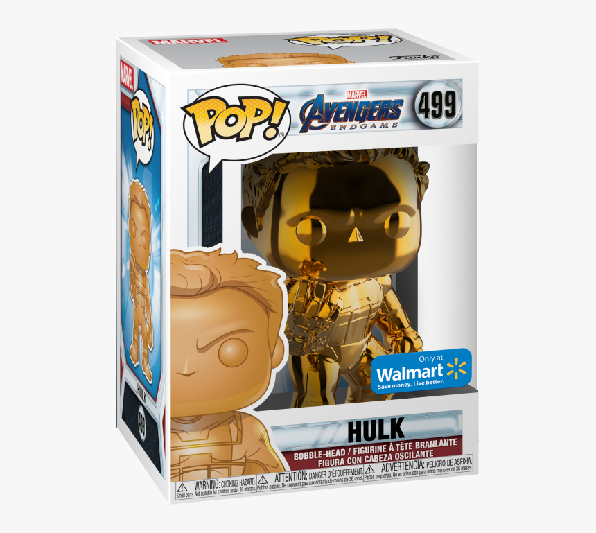 Funko Pop Hulk Chrome, HD Png Download