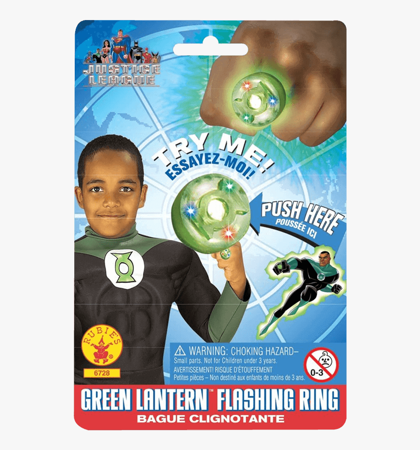 Green Lantern Toy Ring, HD Png Download