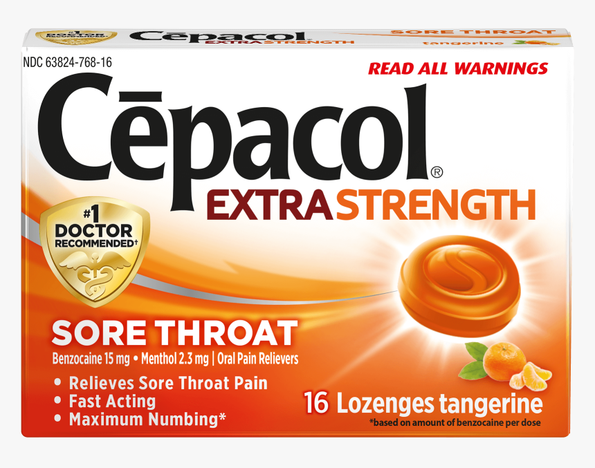 Sore Throat Tangerine Lozenges - Sore Throat Lozenges Benzocaine South Africa, HD Png Download