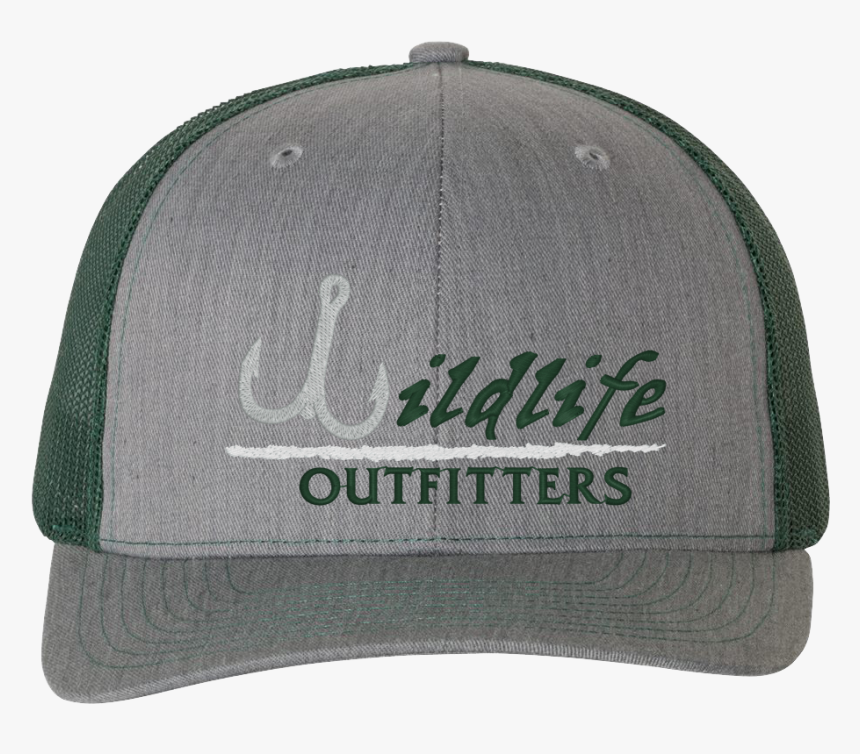 Fishing Hat ~ Heather Dark Green - Baseball Cap, HD Png Download