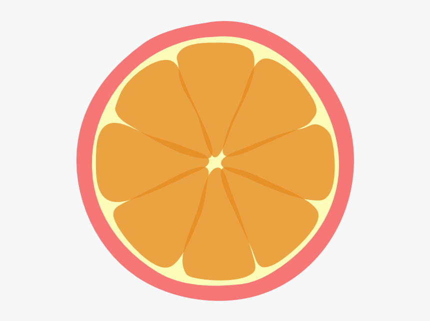 Pink Tangerine Brighter Orange Clip Art - Clip Art, HD Png Download