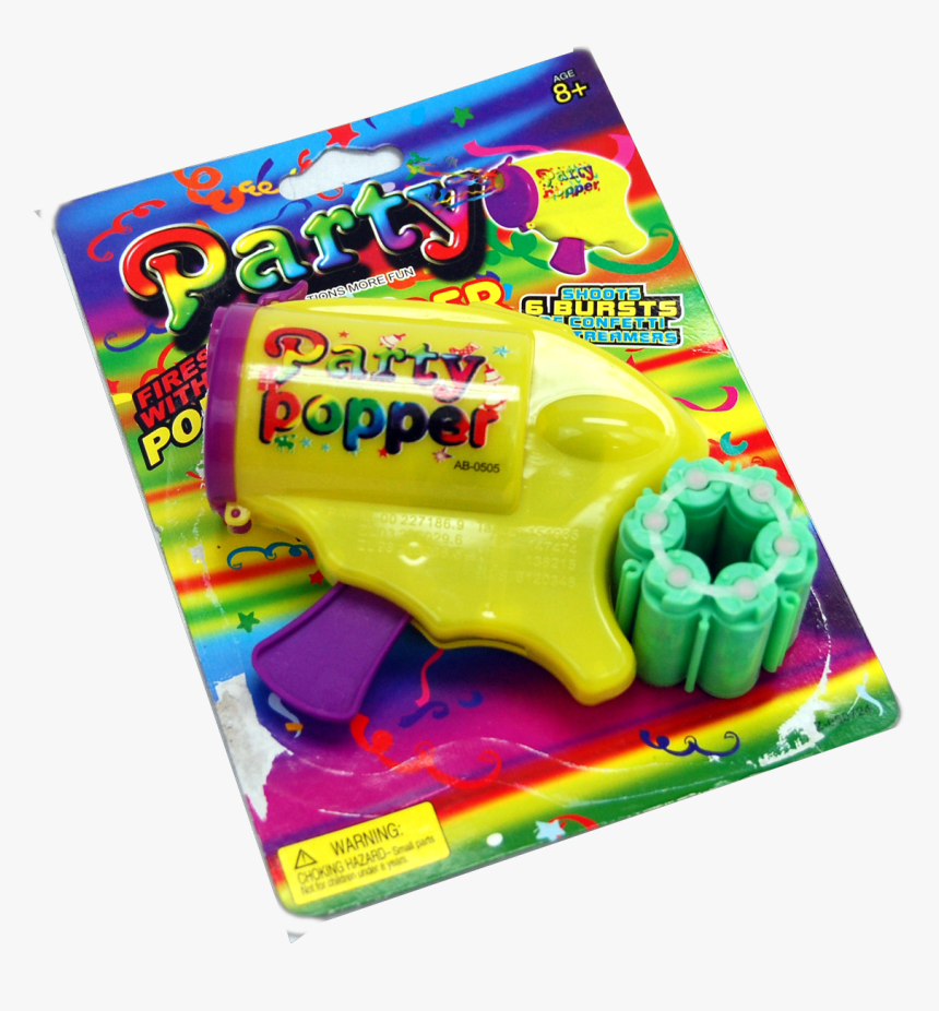 Party Popper Revolver, HD Png Download