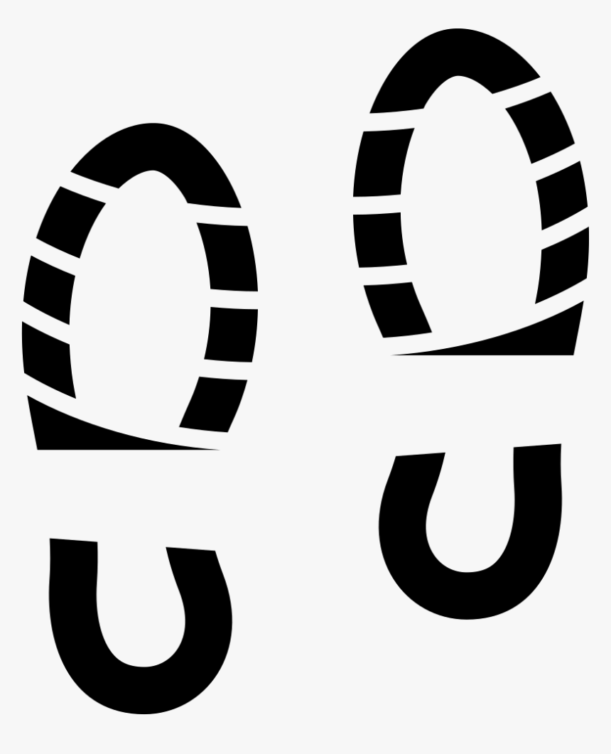 Shoe Footprint Footwear Adidas Sneakers - Huella Zapato Png, Transparent Png