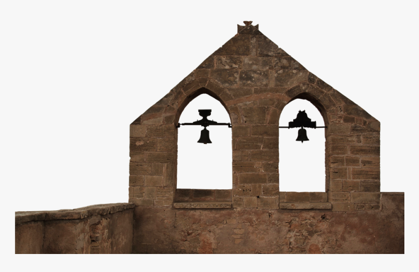 Architecture, Ruin, Building, Leave, Facade, Bells, - Capdepera Castle, HD Png Download