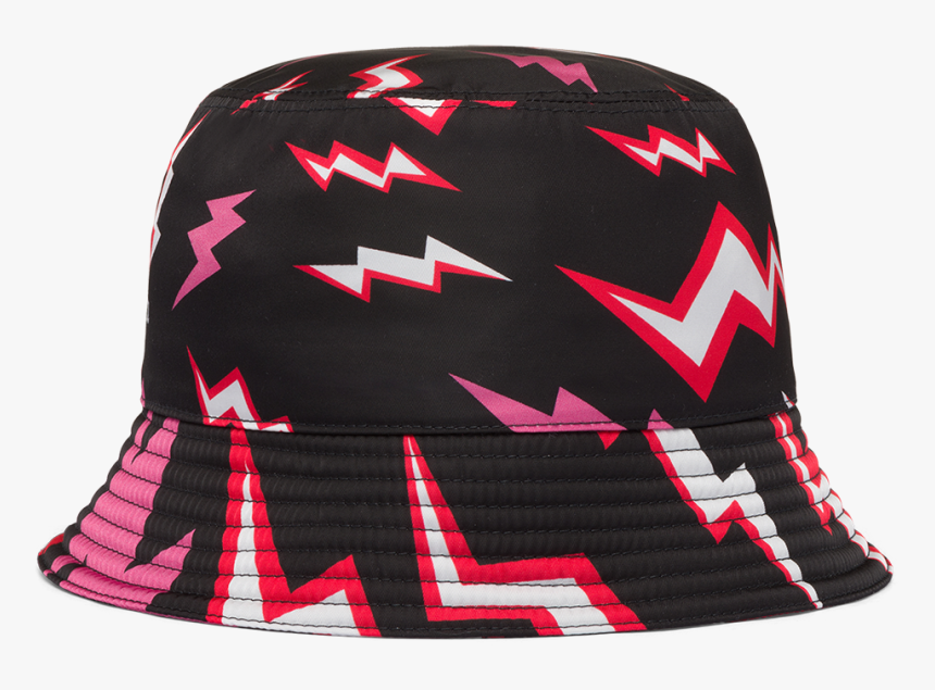 Prada Lightning Bolt Bucket Hat, HD Png Download