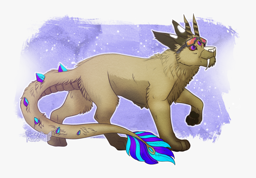 Monstercat [art By Fuzzymaro] - Illustration, HD Png Download