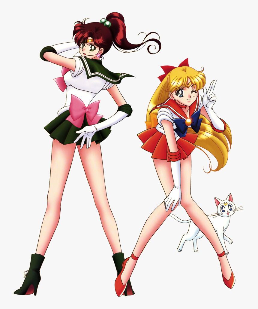 Sailor Jupiter And Sailor Venus, HD Png Download
