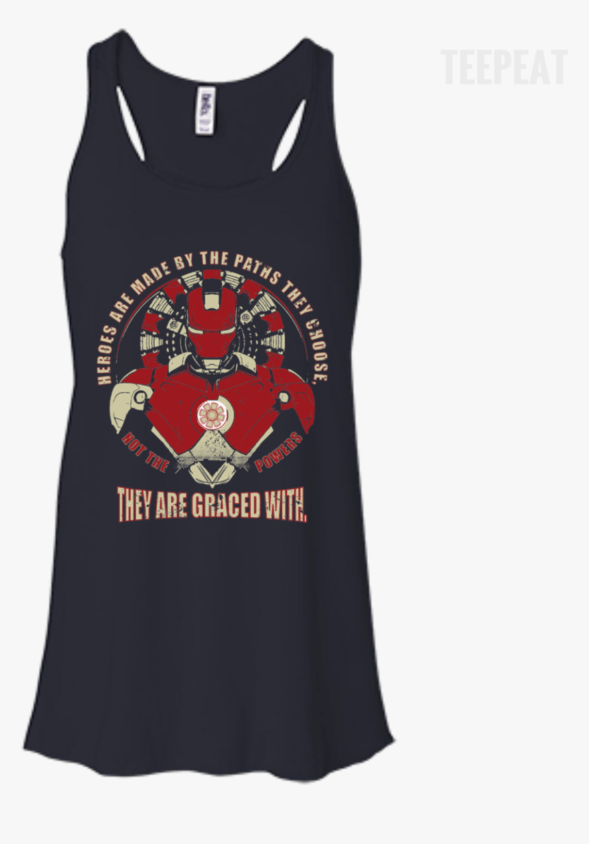 Iron Man Ladies Tee Apparel Teepeat - Thigh Tattoos For Women Of Sunflower, HD Png Download