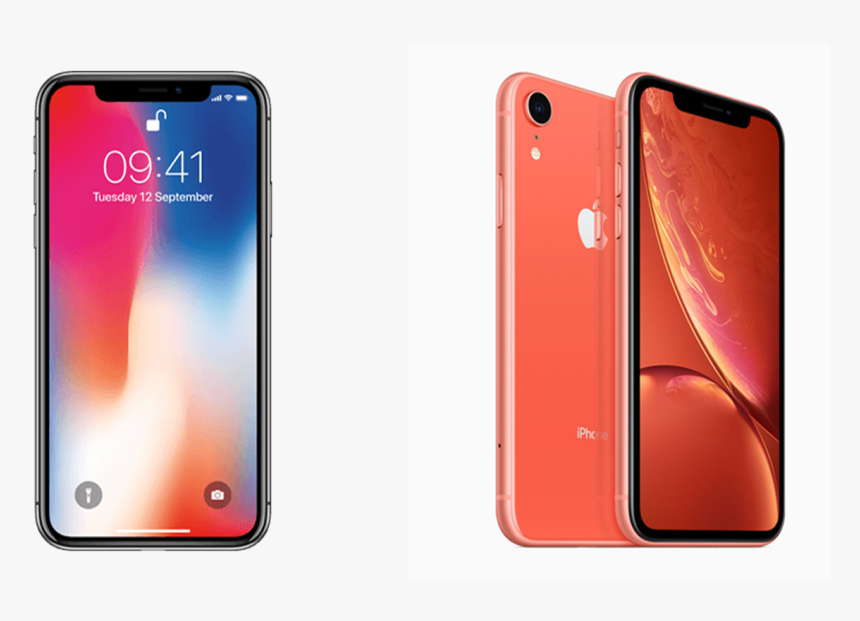 Iphone Xr Vs Iphone X, HD Png Download
