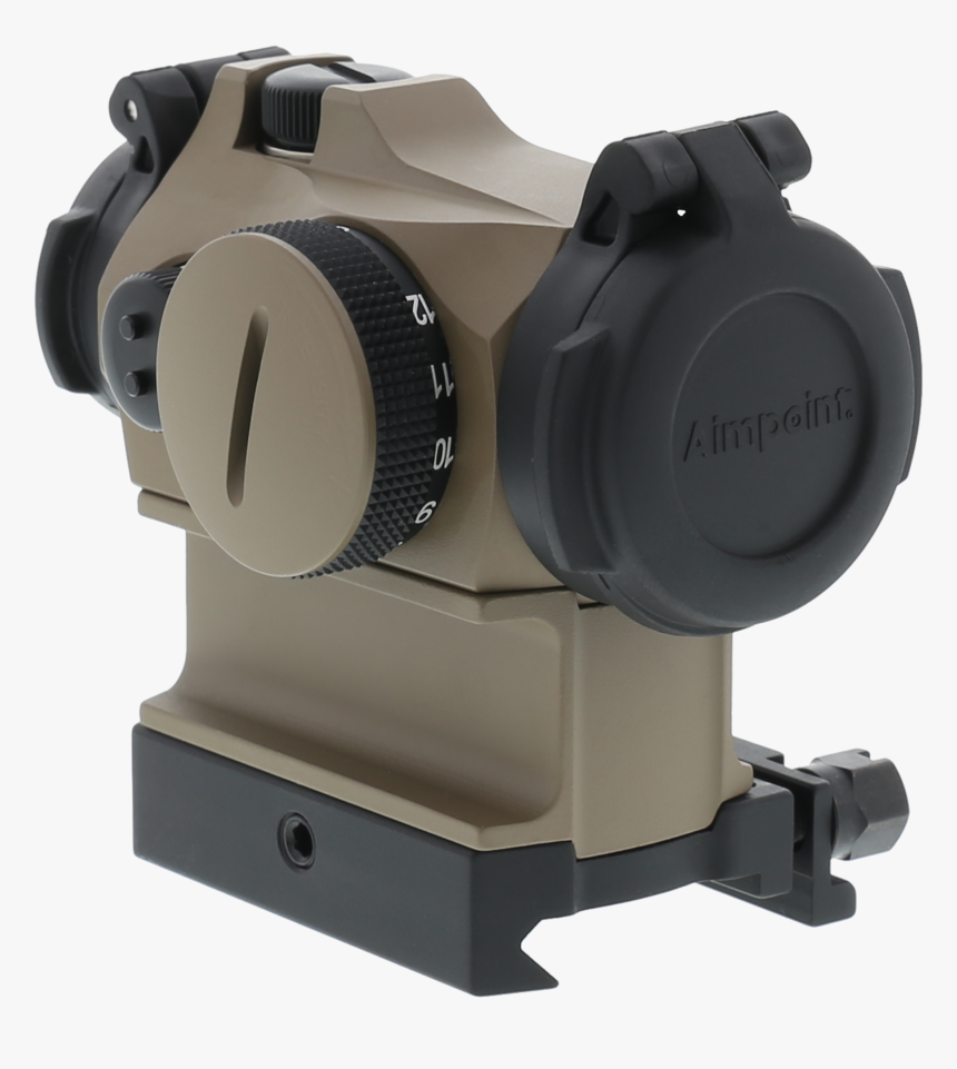 Aimpoint Micro T-2 Flat Dark Earth Red Dot Sight - Aimpoint Ab, HD Png Download