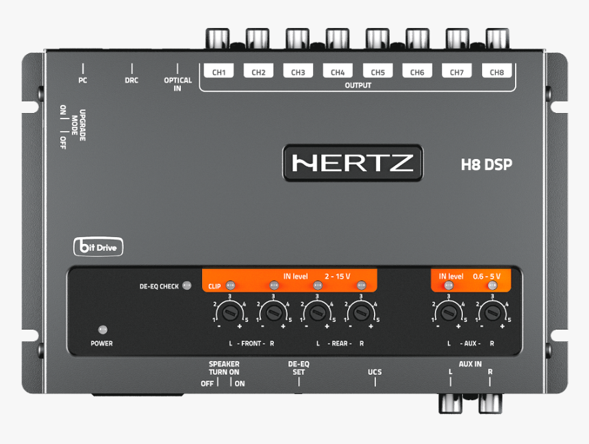 Hertz H8 Dsp Digital Processor - Hertz H8 Dsp Drc, HD Png Download