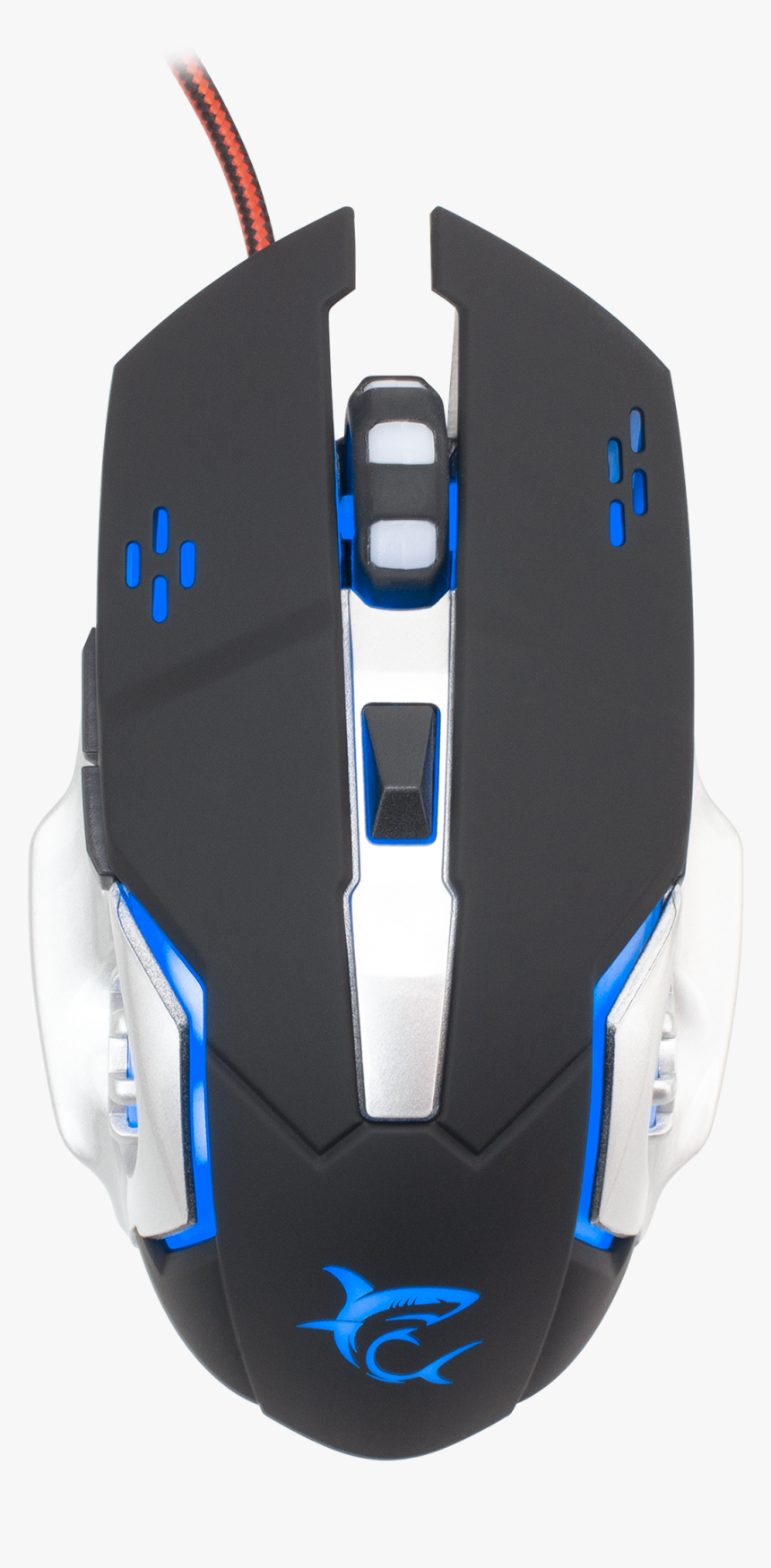 White Shark Mouse Gm 1801 Leonidas Black / 3200 Dpi - Mouse, HD Png Download