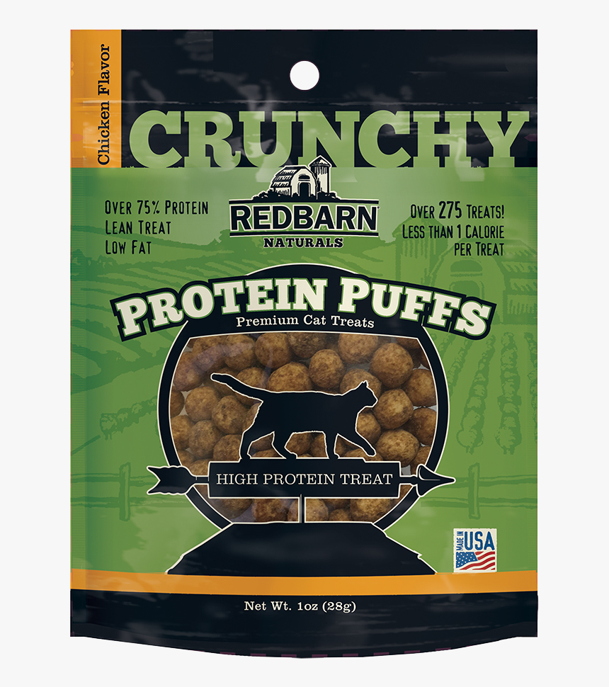 Chicken Protein Puffs For Cats - Cat Treat, HD Png Download