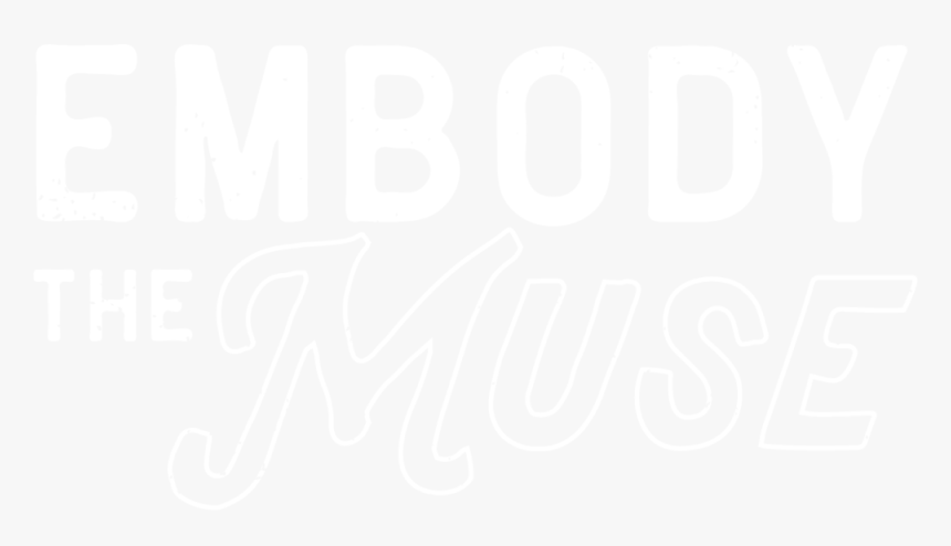 Embody The Muse Logo - Johns Hopkins White Logo, HD Png Download