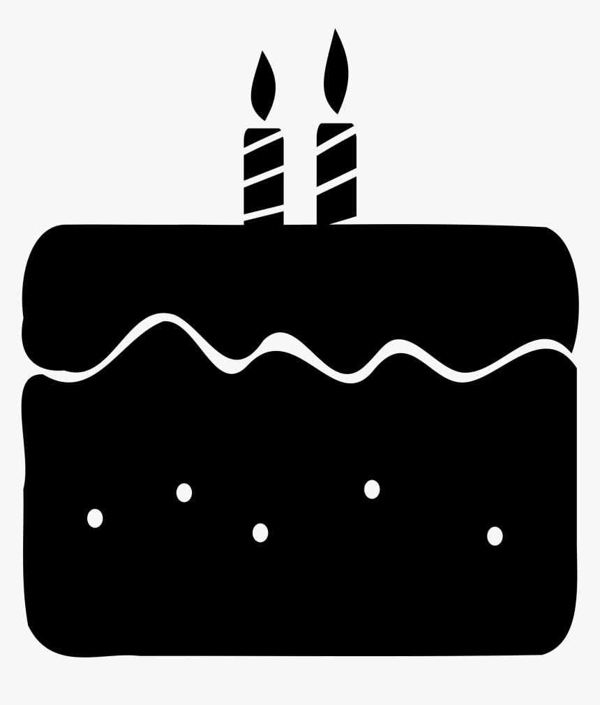 Silhouette,monochrome Photography,black - Birthday Clipart Images Icon, HD Png Download