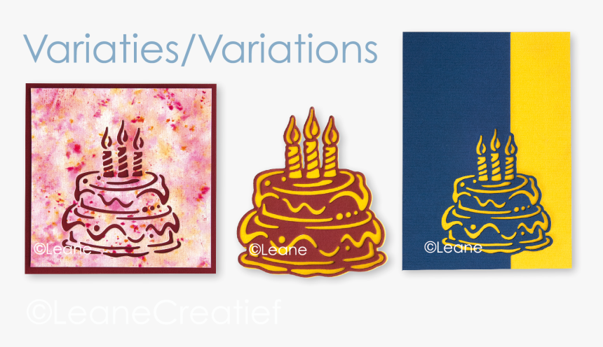 Picture Of Silhouette Birthday Cake Cutting Die - Sugar Cake, HD Png Download
