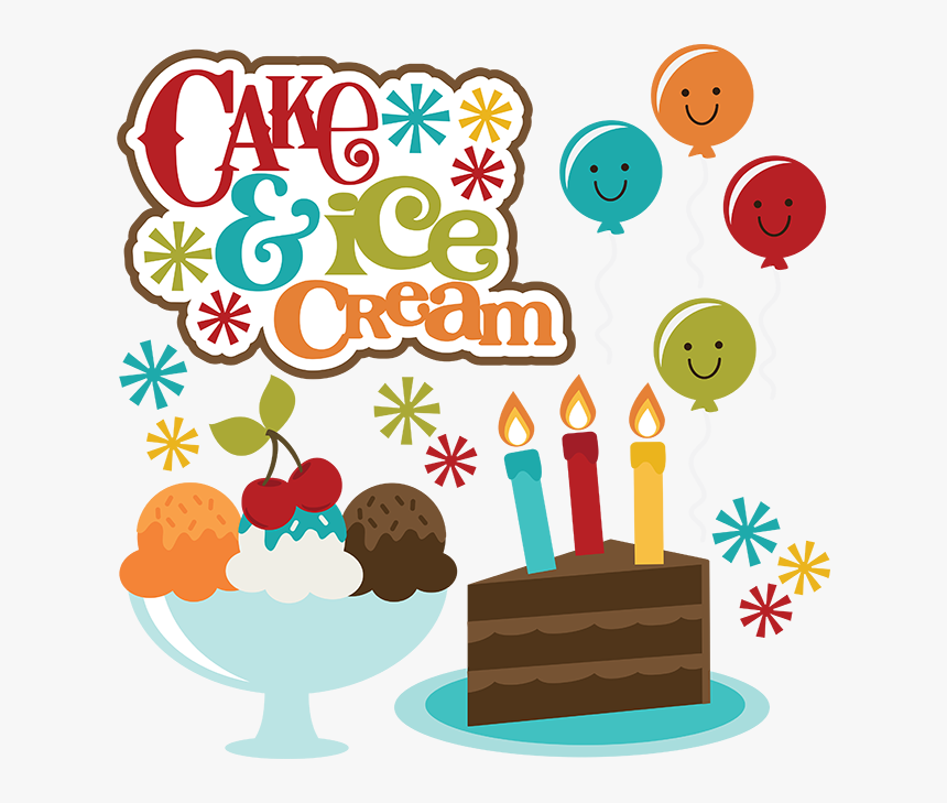 Ice Cream And Cake Art, HD Png Download