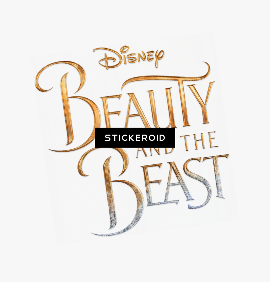 Beauty And The Beast Logo Png - Calligraphy, Transparent Png