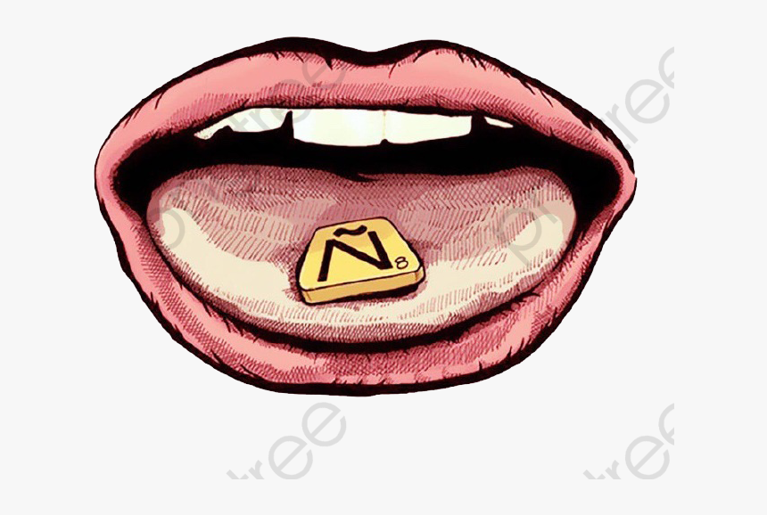 Mouth Clipart Tongue - Baidu Tieba, HD Png Download