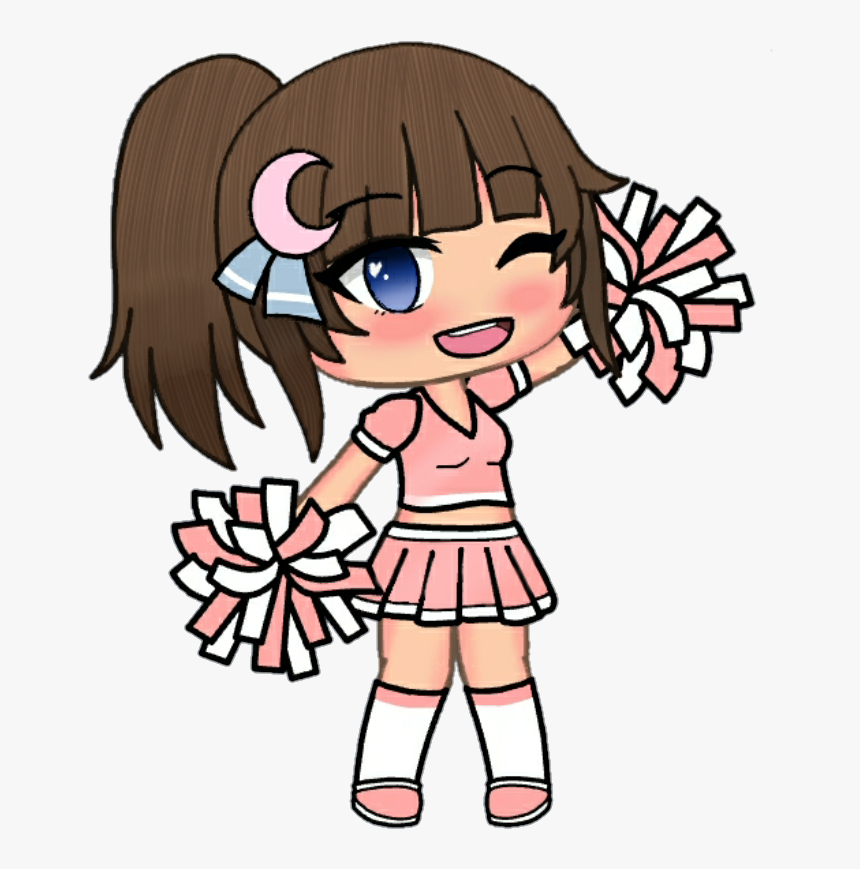 Akko In Her Cheerleading Outfit ♡~~ - Cartoon, HD Png Download