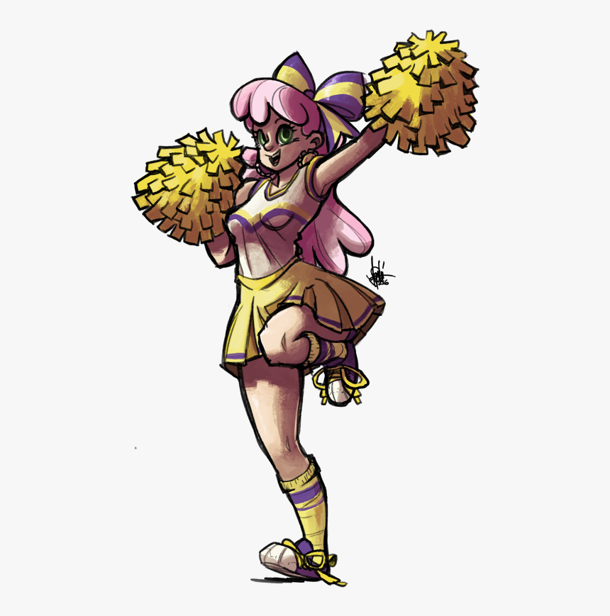 Cartoon Cheerleading Clear Background, HD Png Download