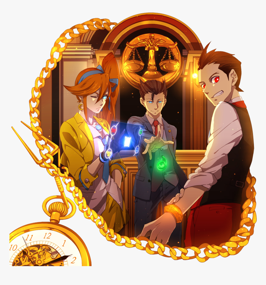 Ace Attorney Apollo And Athena, HD Png Download