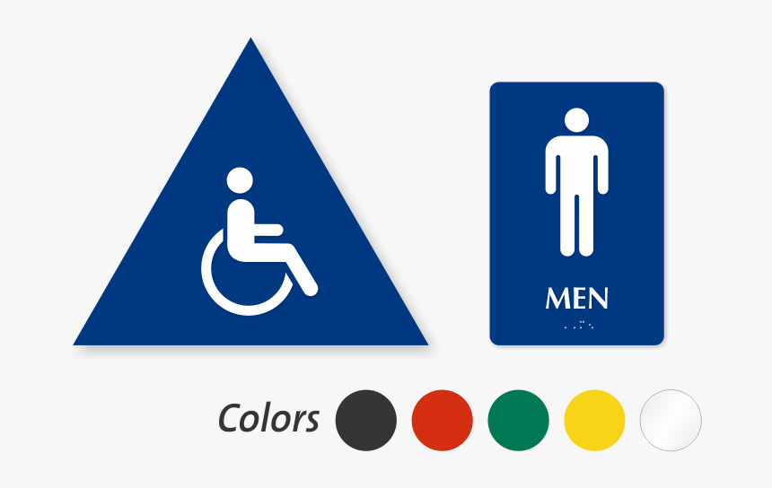 Gender Neutral Toilet Signage, HD Png Download