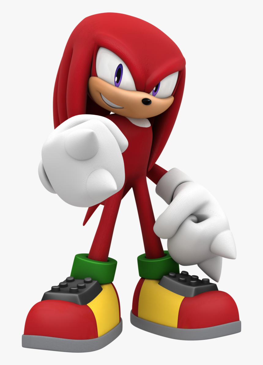 Knuckles The Echidna 3d, HD Png Download