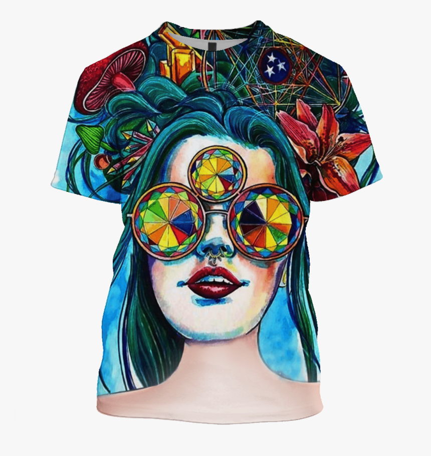 Gearhuman 3d Hippie Beautiful Personality Wonman Custom - Paintings To Write Poetry, HD Png Download