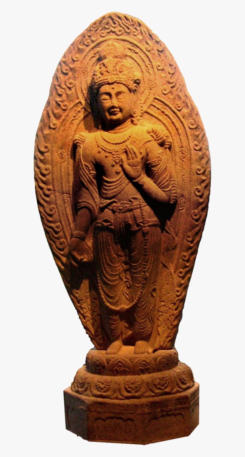 Twin Buddha Maitreya - Carving, HD Png Download