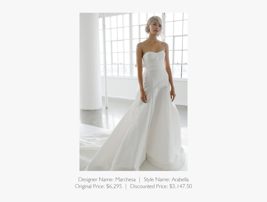 Arabella Dress Marchesa Bridal, HD Png Download