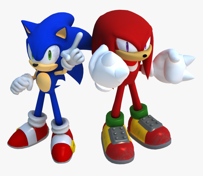 Knuckles The Echidna , Png Download - Cartoon, Transparent Png