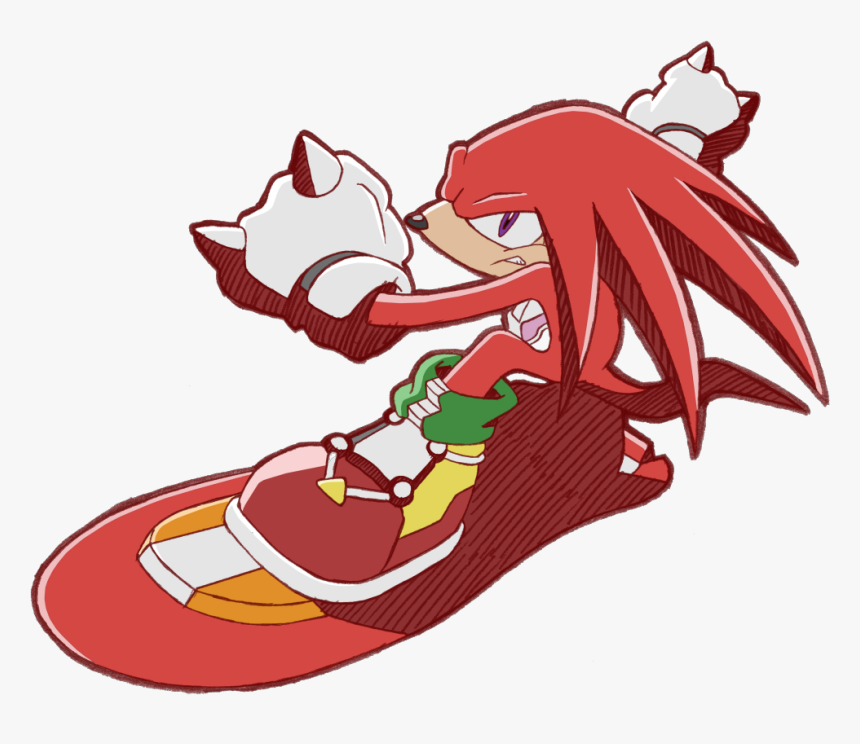 Knuckles The Echidna Sonic Riders , Png Download - Knuckles The Echidna Sonic Riders, Transparent Png