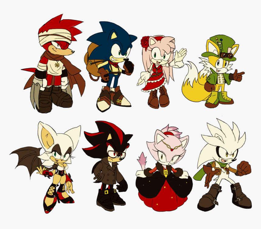 Silver The Hedgehog Redesign, HD Png Download