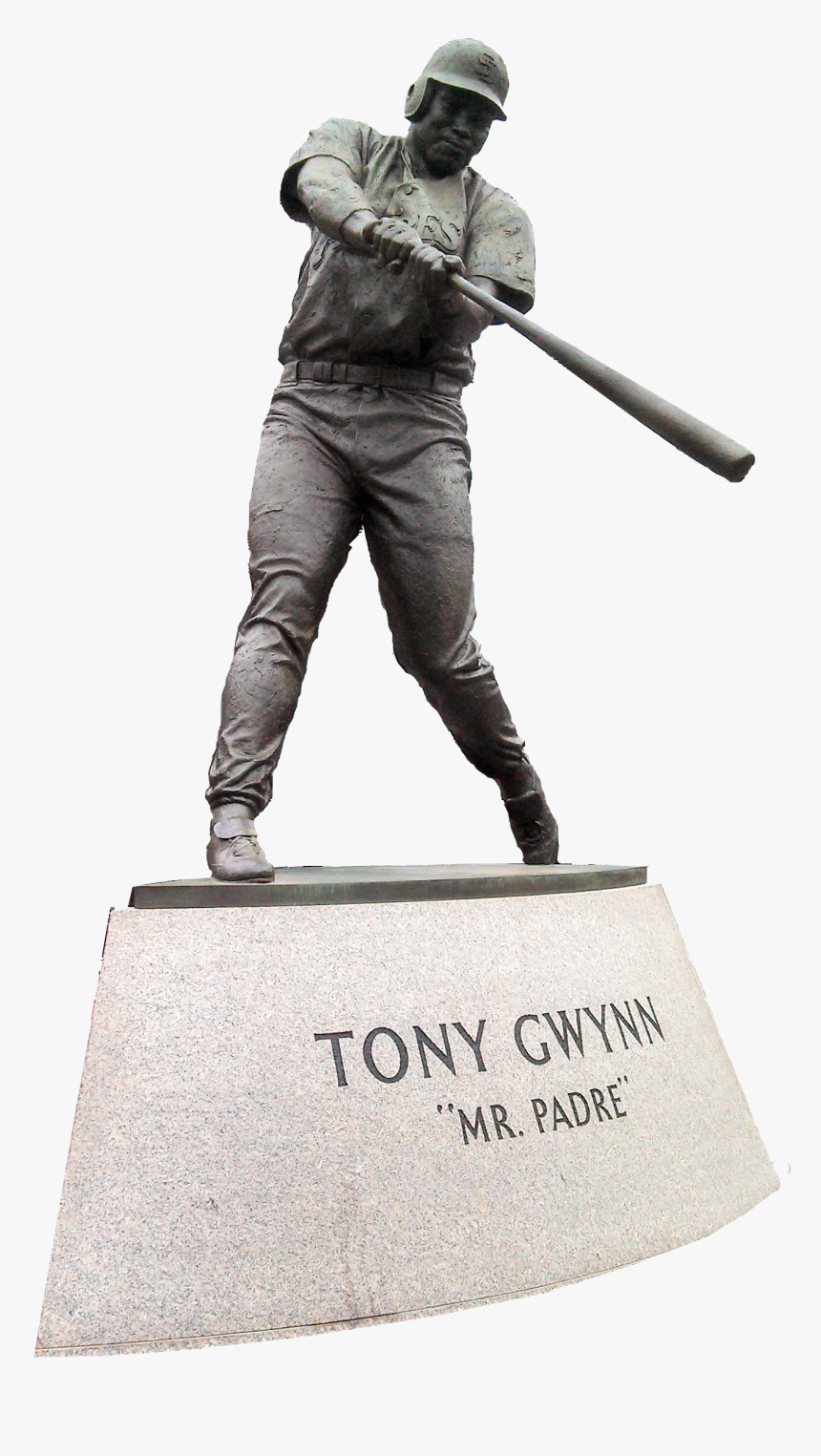 Tony Gwynn Statue Outside Petco Park, HD Png Download