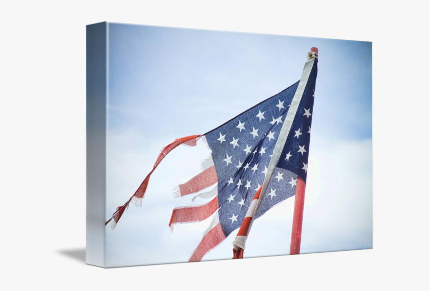 Torn American Flag Png - Flag Of The United States, Transparent Png