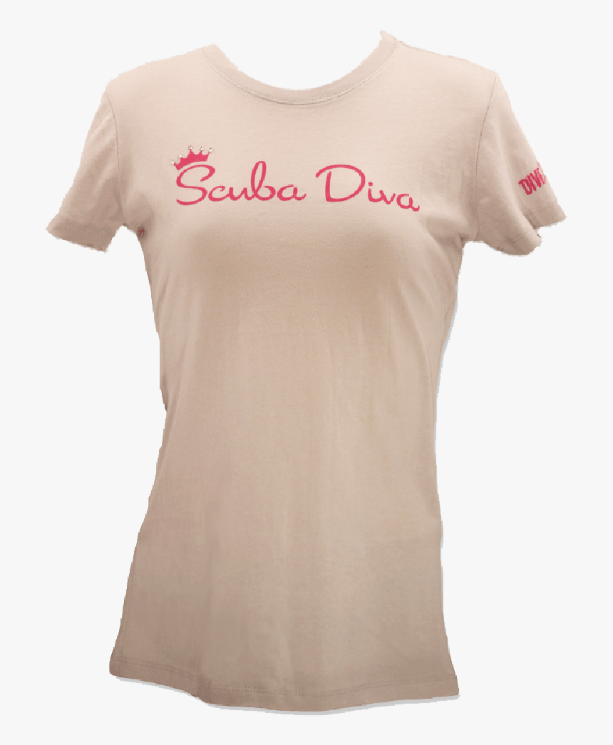 Scuba Diva Tee - Active Shirt, HD Png Download
