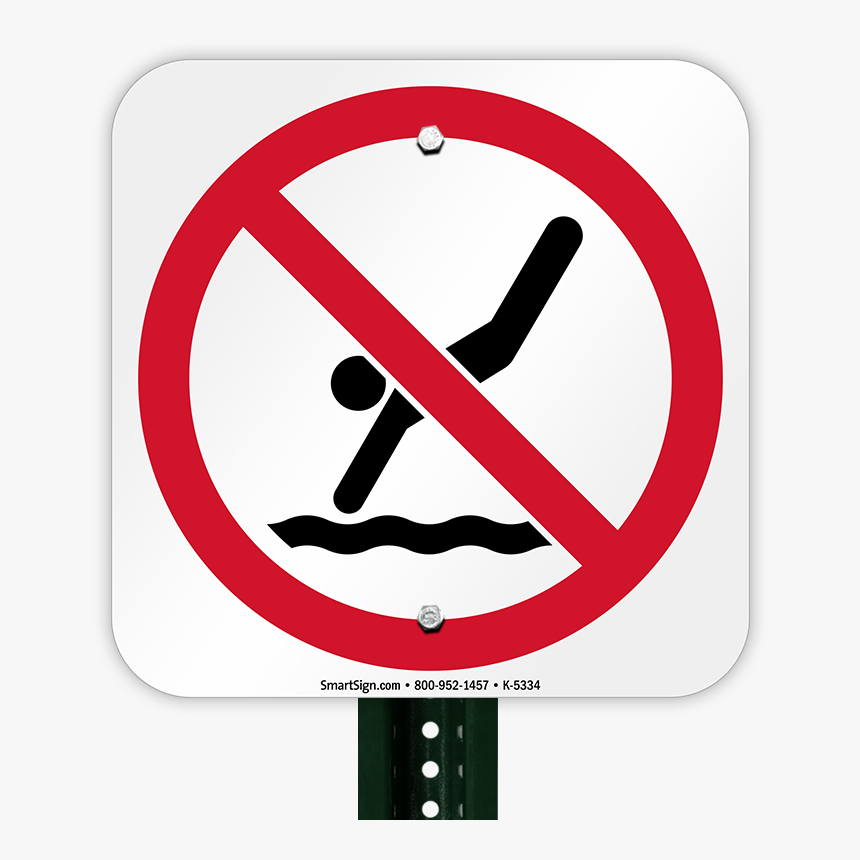 No Diving Allowed, HD Png Download