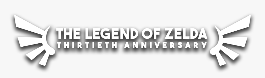 The Legend Of Zelda Thirtieth Anniversary Walkthrough - Legend Of Zelda Anniversary Clear Logo, HD Png Download