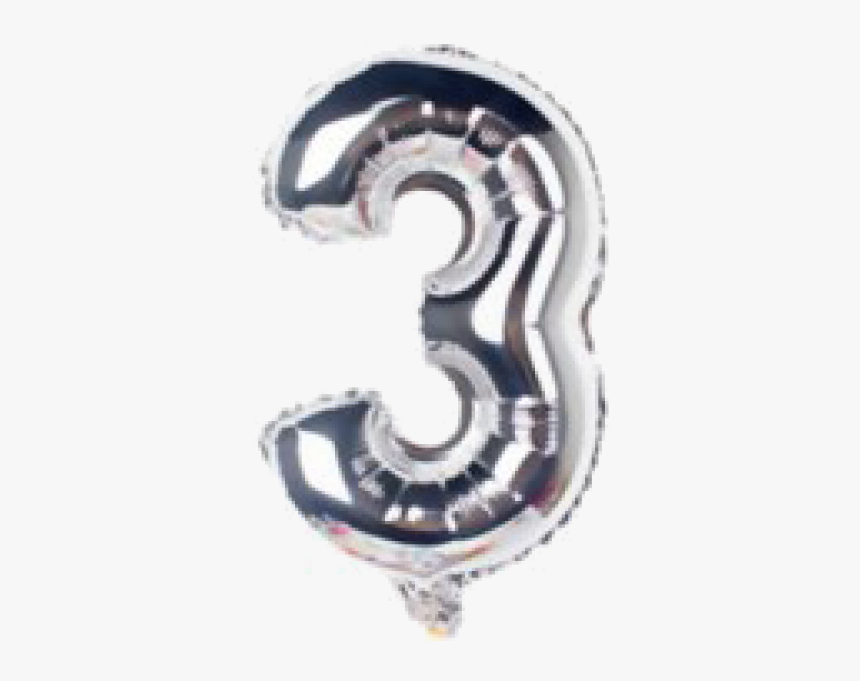بالون رقم 3, HD Png Download