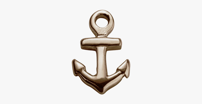 Stow Lockets Rose Gold Anchor - Emblem, HD Png Download