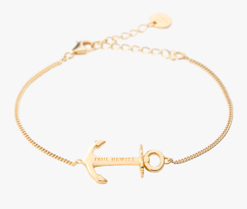 Gold Anchor Png - Woman Paul Hewitt Bracelet, Transparent Png