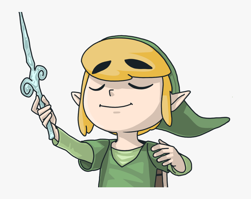 The Windwaker Comic Drawing Fantasy Character Illustration - Cartoon, HD Png Download