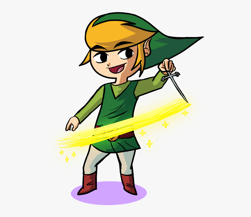 Link Wind Waker - Cartoon, HD Png Download