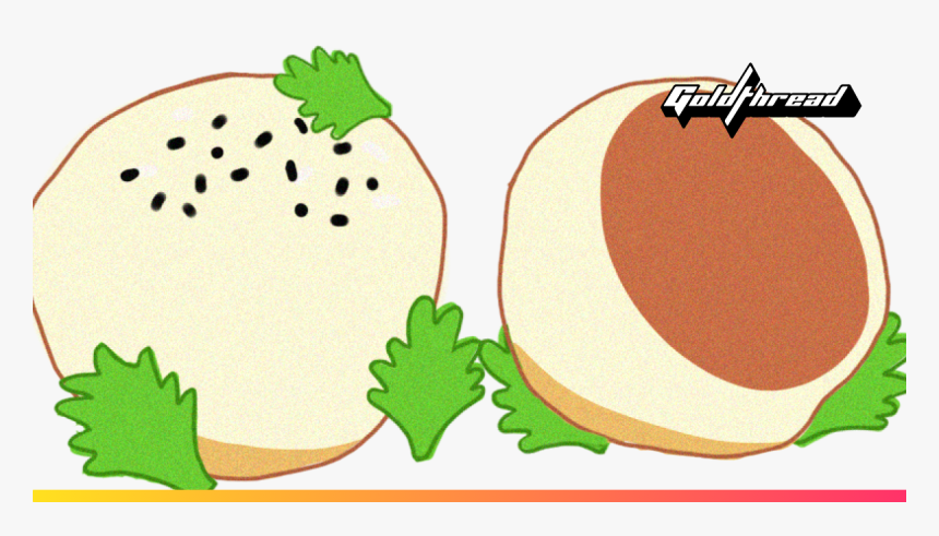 Transparent Concha Bread Clipart - Cartoon, HD Png Download