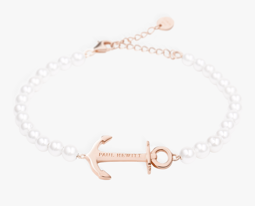Paul Hewitt Anchor Spirit Pearl Ip Rose Gold Jewellery - Bracelet, HD Png Download