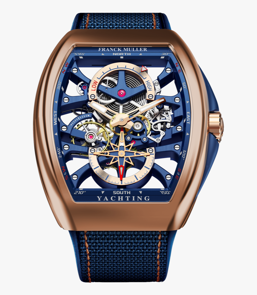 V 45 S6 Pr Sqt Ancre Fm Yacht - Franck Muller Vanguard Yachting Skeleton, HD Png Download