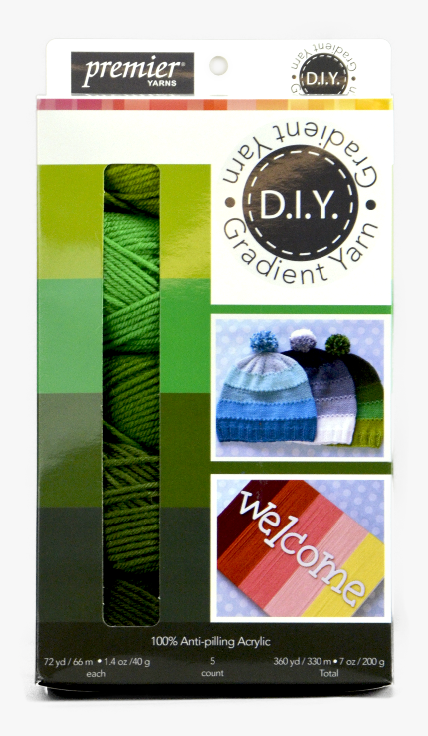 Premier® Diy Gradient Yarn Box - Sweet Grass, HD Png Download