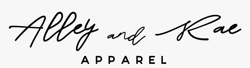 Alley & Rae Apparel - Calligraphy, HD Png Download